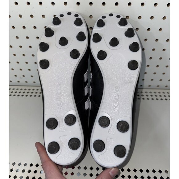 Adidas Copa Mundial FG Mens Leather Soccer Cleats Size 10.5 Black White 015110 - Picture 7 of 9